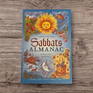 Llewellyn’s 2025 Sabbats Almanac Pagan Wicca Witchcraft Rituals NEW